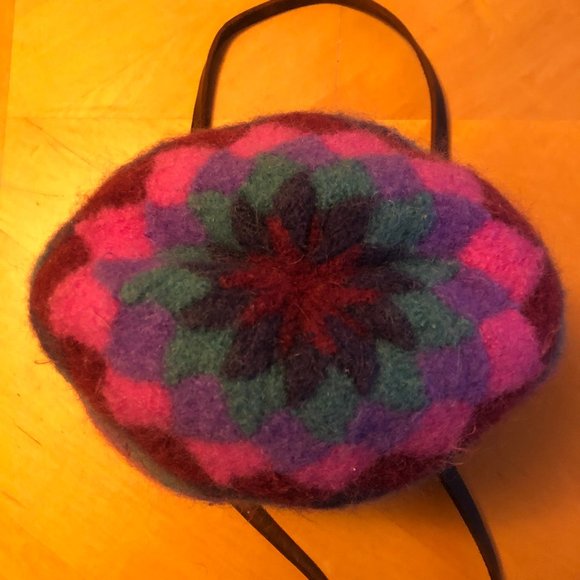 Handmade Felted Bag, Like New - Picture 8 of 8